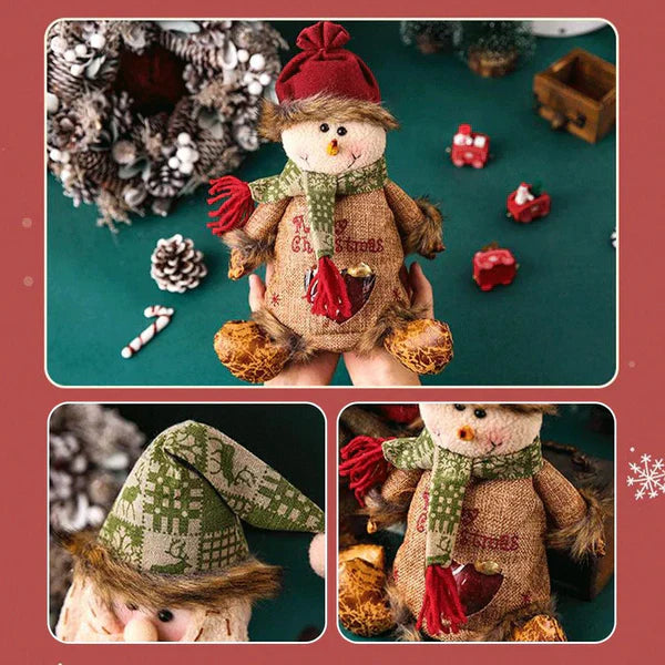 🔥Last Day Promotion Up To 76% OFF |🎄 Christmas Candy & Gift Bags — Cute Santa, Snowman & Reindeer Designs☃️