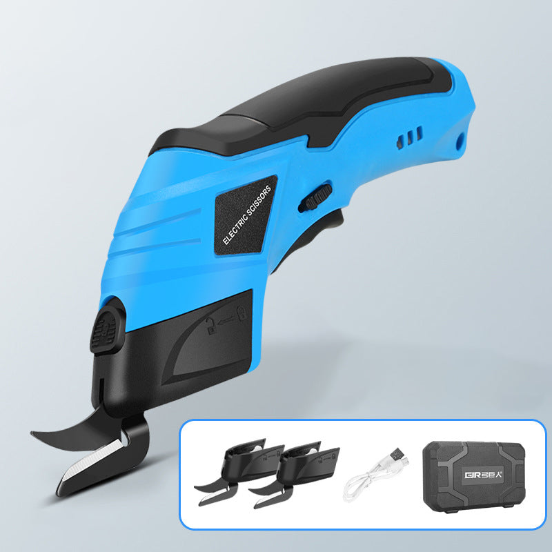 ✂️ Cordless Rechargeable Electric Scissors 🔋 – Ergonomic Fabric, Leather & Cardboard Cutter for Crafts & DIY
