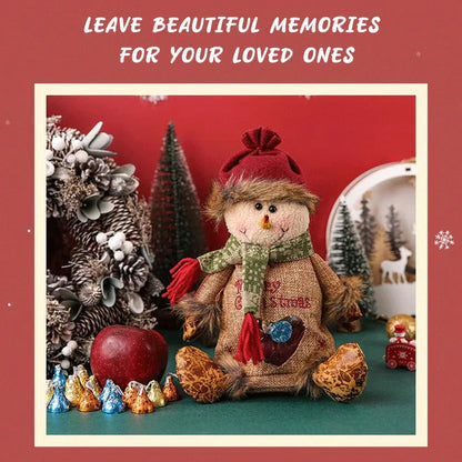 🔥Last Day Promotion Up To 76% OFF |🎄 Christmas Candy & Gift Bags — Cute Santa, Snowman & Reindeer Designs☃️