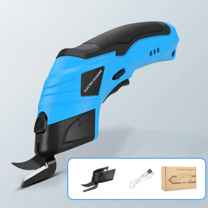 ✂️ Cordless Rechargeable Electric Scissors 🔋 – Ergonomic Fabric, Leather & Cardboard Cutter for Crafts & DIY