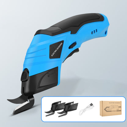✂️ Cordless Rechargeable Electric Scissors 🔋 – Ergonomic Fabric, Leather & Cardboard Cutter for Crafts & DIY