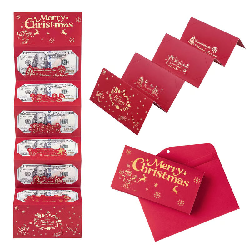 🏆Flash Sale⚡ Buy 1 Get 1 Free🎅💸Christmas Cash Gift Envelope– A creative way to give cash this Christmas!