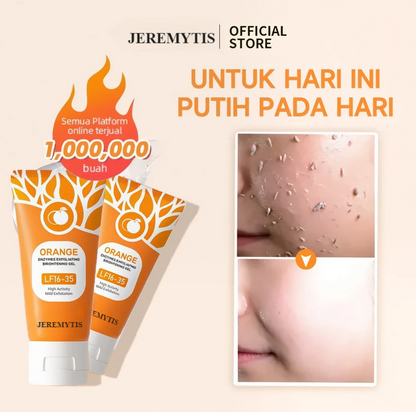 🍊 JEREMYTI™ Orange Enzyme Exfoliating Gel — Brighten Dark Spots & Clear Pores ✨