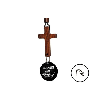 ✝️Car Rearview Cross – Tap for a New Bible Verse Every Day ✨