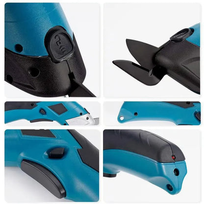 ✂️ Cordless Rechargeable Electric Scissors 🔋 – Ergonomic Fabric, Leather & Cardboard Cutter for Crafts & DIY