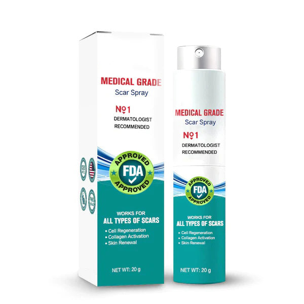 💧 100% Advanced Scar Remove Spray 🕊️ – Smooth Stretch Marks, Keloids & Surgical Scars