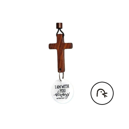 ✝️Car Rearview Cross – Tap for a New Bible Verse Every Day ✨
