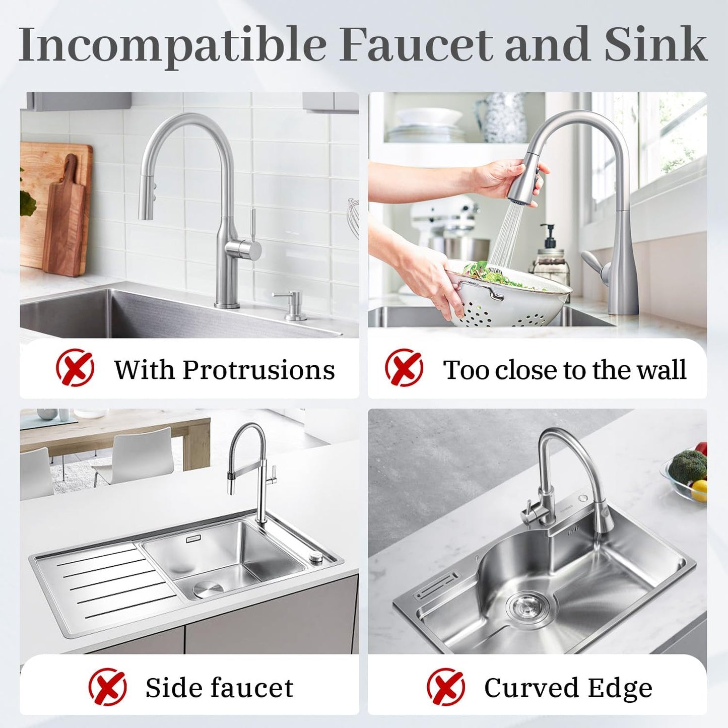 JEREMYTIS™ Silicone Faucet Mat 💧🧽 – Foldable Splash Guard & Sink Organizer