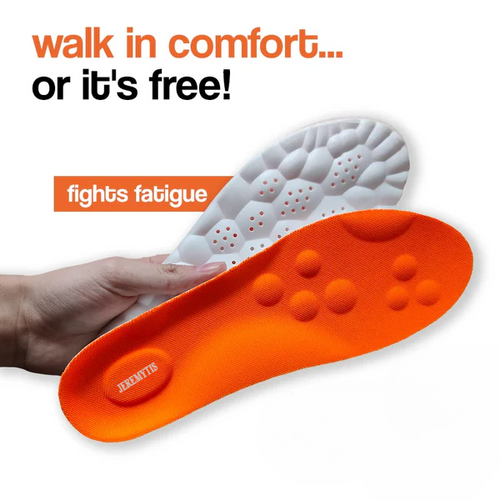 JEREMYTIS™ Massage Insoles 🌟 Walk Pain-Free, All Day Long 🦶
