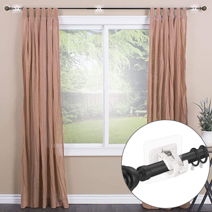 ✨Buy 2 Get 1 Free|🔧 No-Drill Curtain Brackets — Hold Up to 13 lbs! 💪