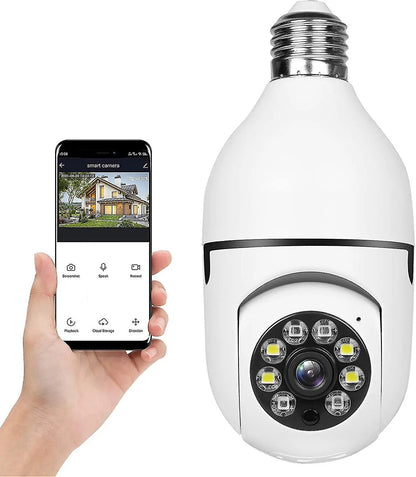🌎 Easy-Install WiFi Bulb Camera | Protect Your Family Anytime, Anywhere ✨