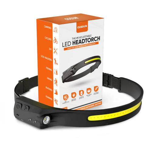 💡ODEIUN™ LED Headlamp-🛠️ Perfect for DIY, Running, Cycling & Repairs