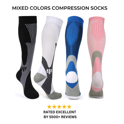 🧦 Say Goodbye to Leg Pain & Swelling – Seurico™ Easy-On Compression Socks