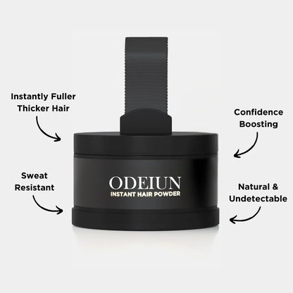 Buy 1 Get 1 Free Today 🎉|💪 ODEIUN™ Hair Filler Powder for Thinning Hair – Natural, Mess-Free