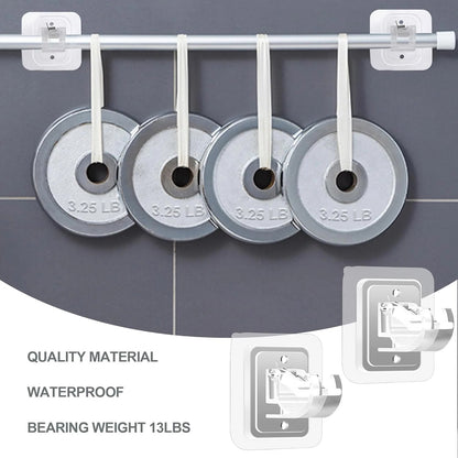 ✨Buy 2 Get 1 Free|🔧 No-Drill Curtain Brackets — Hold Up to 13 lbs! 💪