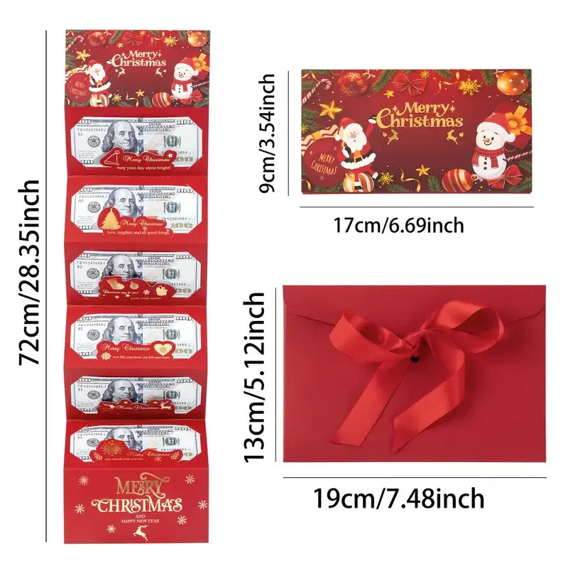 🏆Flash Sale⚡ Buy 1 Get 1 Free🎅💸Christmas Cash Gift Envelope– A creative way to give cash this Christmas!
