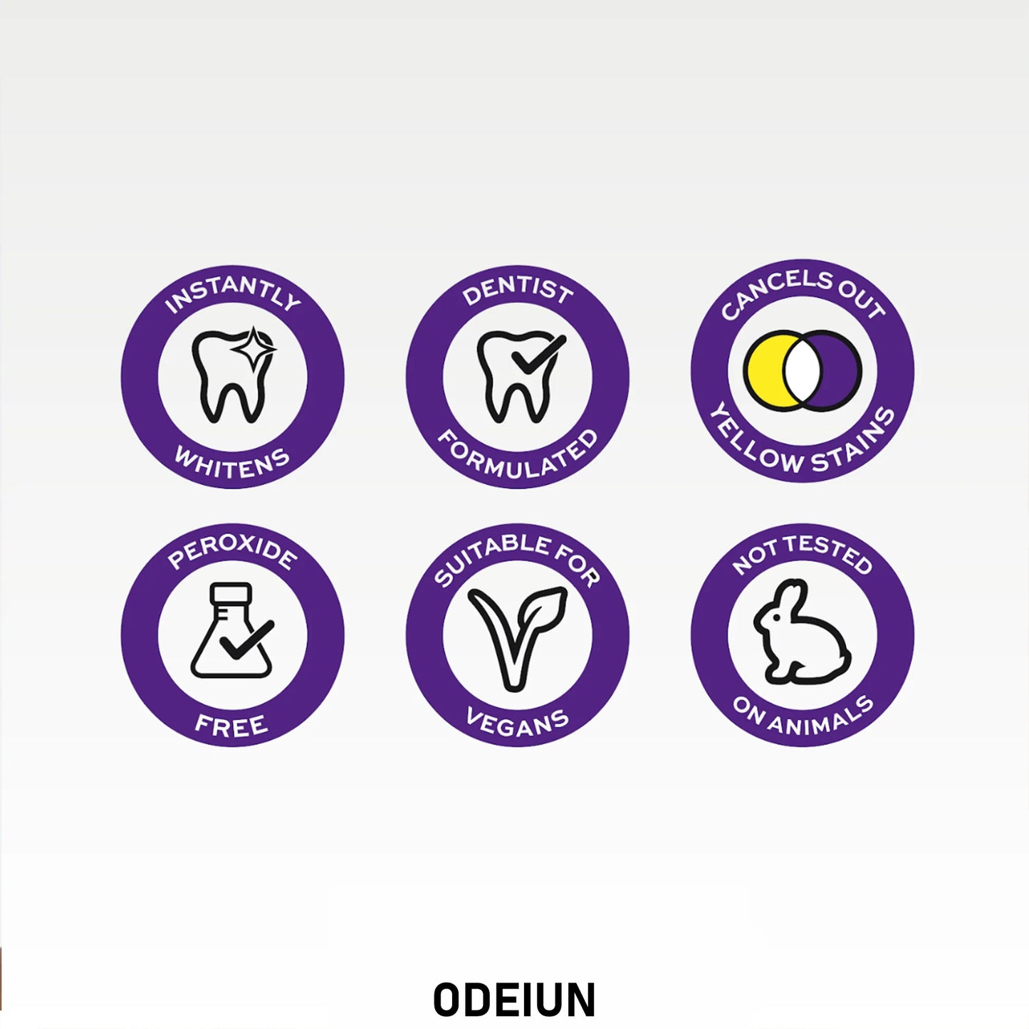 Buy 2 Get 1 Free 🎁|💜 ODEIUN™ Purple Teeth Whitening Powder — Instantly Erase Yellow Stains 😁✨