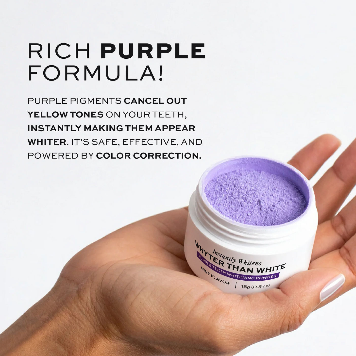 Buy 2 Get 1 Free 🎁|💜 ODEIUN™ Purple Teeth Whitening Powder — Instantly Erase Yellow Stains 😁✨