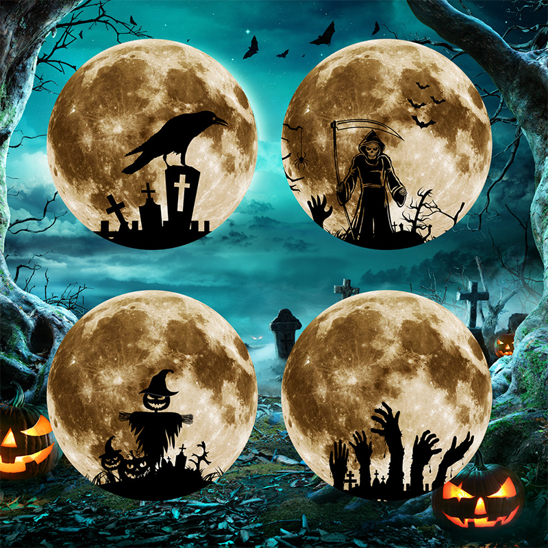 🔥Halloween Sale - 50% off 🎃Halloween 3D Flying Bats with Lights – Easy Spooky Home Transformation 👻